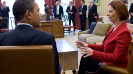 President Obama and Prime Minister Gillard of Australia