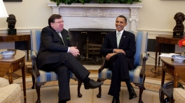 President Obama and Taoiseach Cowen