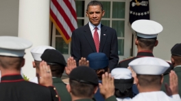 Naturalization Ceremony for U.S. Service Members