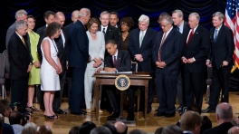Signing the Wall Street Reform and Consumer Protection Act