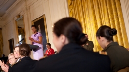The First Lady Celebrates Women in the Military