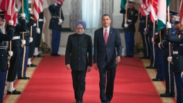 President Obama Welcomes Prime Minister Singh of India