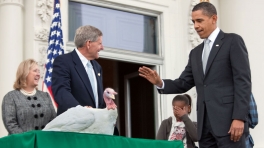 President Obama Pardons White House Turkey