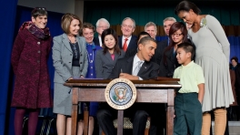 Signing the Healthy, Hunger-Free Kids Act