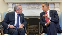 President Obama Meets with Lebanese President Sleiman