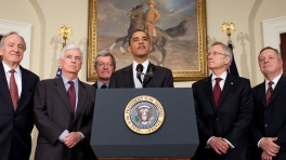 President Obama Meets with Senate Leaders