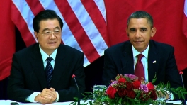 Presidents Obama, Hu Meet with Business Leaders