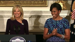 First Lady Michelle Obama and Dr. Jill Biden Address National Governors Association