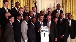 President Obama Welcomes the UConn Huskies