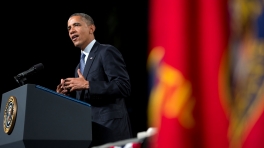President Obama and the First Lady address the Disabled American Veterans National Convention