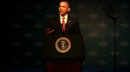 President Obama at the American Legion Conference