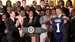 President Obama Welcomes BCS Champion Auburn
