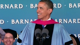 President Obama Speaks at Barnard College Commencement Ceremony