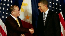President Obama and President Aquino of the Philippines Speak Before Bilateral Meeting