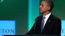 President Obama at Clinton Global Initiative