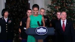 The First Lady Previews Holidays at the White House