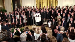 President Obama Meets 2010 World Series Champions