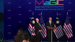 President Obama Speaks at the Malaysian Global Innovation and Creativity Center