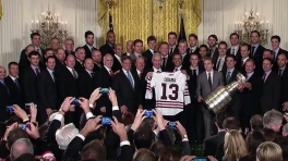 President Obama Honors the 2013 NHL Champion Chicago Blackhawks