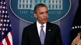 President Obama Makes a Statement on Hurricane Sandy