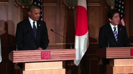 President Obama Holds a Press Conference with Prime Minister Abe of Japan