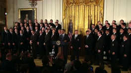 President Obama Welcomes the Stanley Cup Champion LA Kings and MLS Cup Champion LA Galaxy