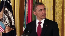 President Obama Awards the Medal of Honor to Specialist Leslie H. Sabo, Jr.