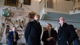 President Obama and President Hollande Visit Monticello