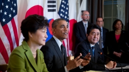 President Obama's Trilateral Meeting with President Park and Prime Minister Abe