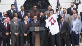 The 2013 World Series Champion Boston Red Sox Visit the White House