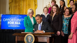 President Obama Speaks on Equal Pay for Equal Work