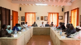 President Obama Gives Remarks at a Civil Society Organization Meeting
