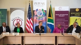 President Obama Visits the Desmond Tutu HIV Foundation Youth Centre