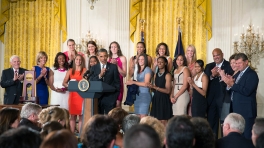 President Obama Honors the 2013 NCAA Champion UConn Huskies