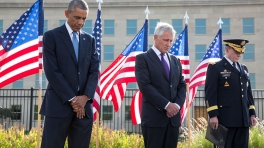President Obama speaks at the September 11th Observance Ceremony