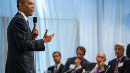 President Obama Speaks to the Business Roundtable