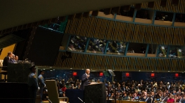 President Obama Addresses the United Nations General Assembly