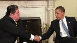 President Obama Meets with Peruvian President Garcia