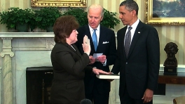 Swearing-in Ceremony of Julia Pierson as the Director of the U.S. Secret Service