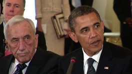President Obama and President Komorowski Participate in a Discussion on Democracy