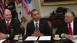 The President and Vice President Discuss Reducing Gun Violence with Law Enforcement Officials