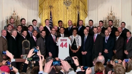 President and First Lady Honor the 2011 World Champion St. Louis Cardinals