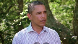 President Obama Delivers a Statement on Hurricane Irene