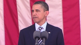 President Obama Speaks at Memorial Day Service