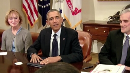 President Obama Speaks to Insurance Company Executives
