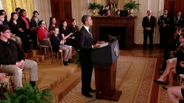 President Obama Speaks at White House Science Fair