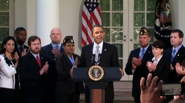 President Obama Speaks on Getting Our Veterans Back to Work