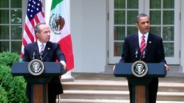 President Obama and President Calderón Press Availability