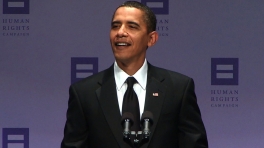 President Obama Speaks for Gay Civil Rights