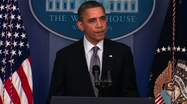 President Obama Makes a Statement on the Shooting in Newtown, Connecticut